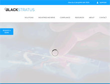 Tablet Screenshot of blackstratus.com